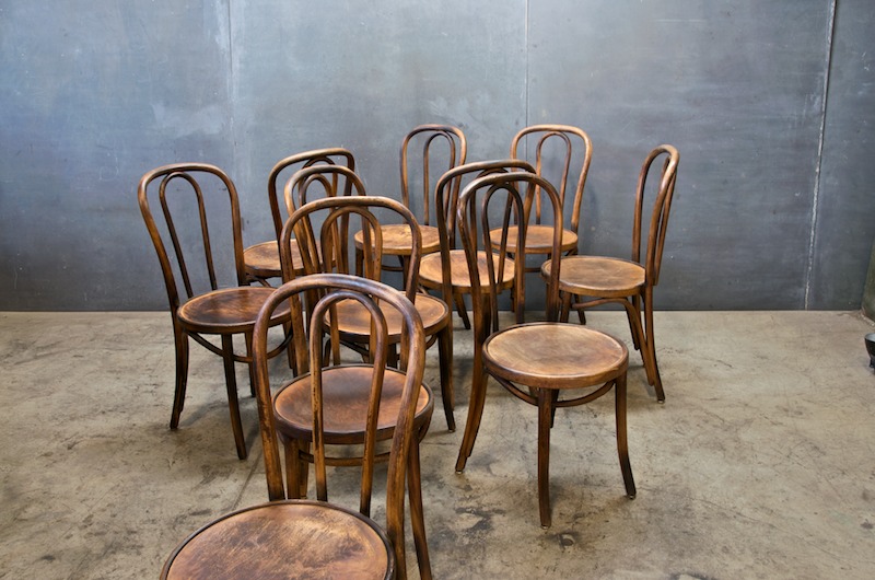 Vintage Thonet Bentwood Cafe Chairs Modern50 A Non Linear Design Vintage Thonet Bentwood Cafe Chairs